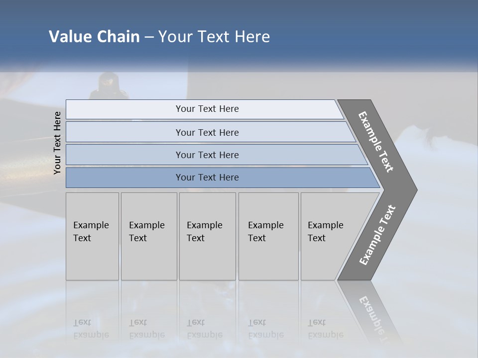 A Person Holding A Water Faucet Over A Body Of Water PowerPoint Template