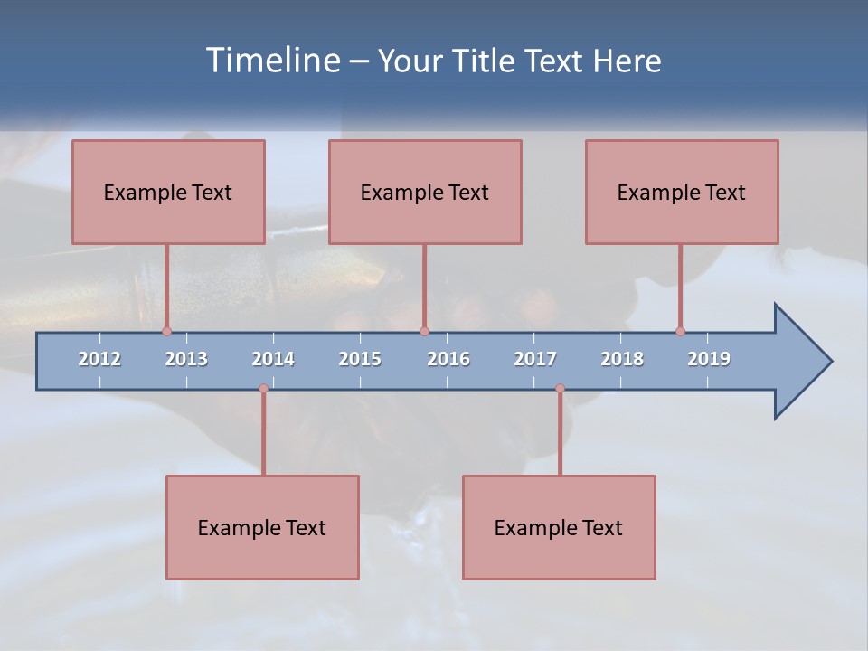 A Person Holding A Water Faucet Over A Body Of Water PowerPoint Template
