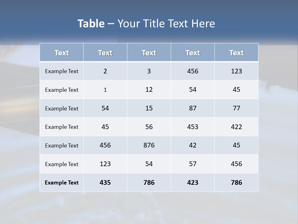 A Person Holding A Water Faucet Over A Body Of Water PowerPoint Template