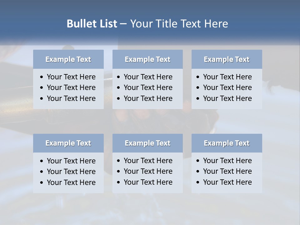 A Person Holding A Water Faucet Over A Body Of Water PowerPoint Template