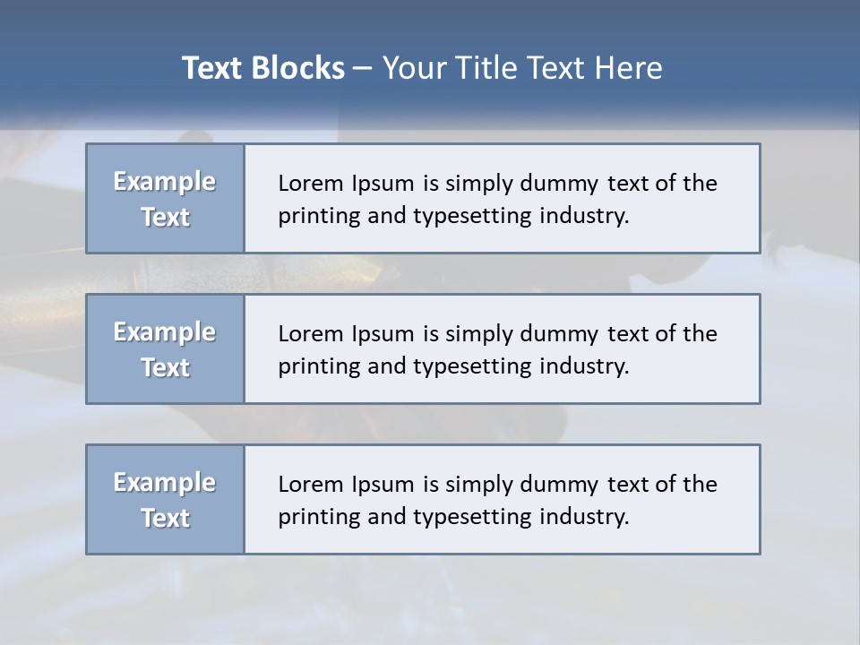 A Person Holding A Water Faucet Over A Body Of Water PowerPoint Template