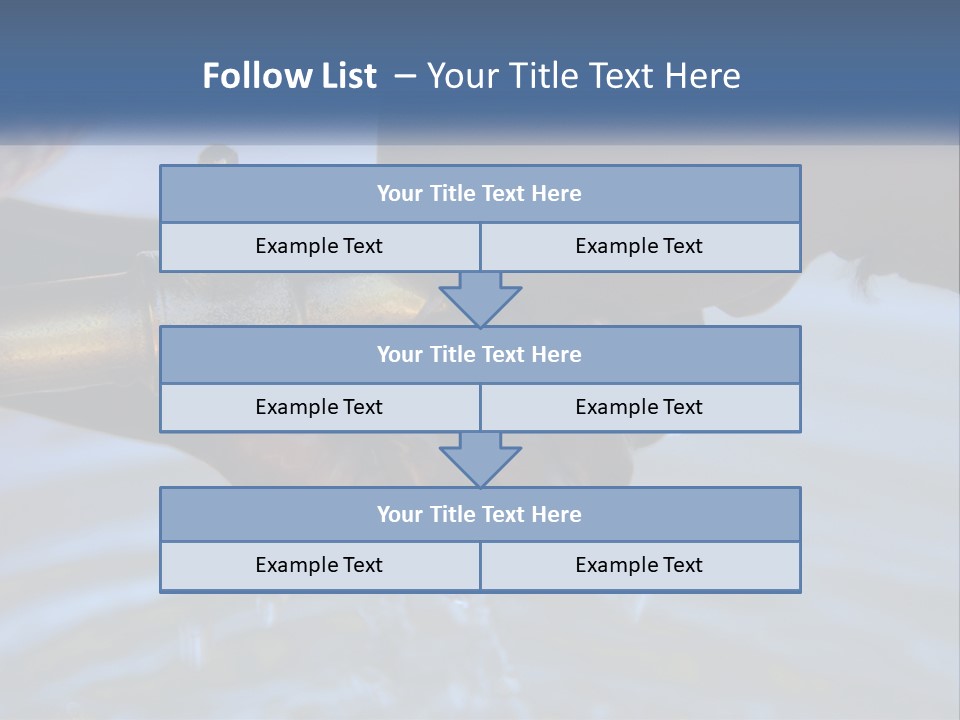 A Person Holding A Water Faucet Over A Body Of Water PowerPoint Template