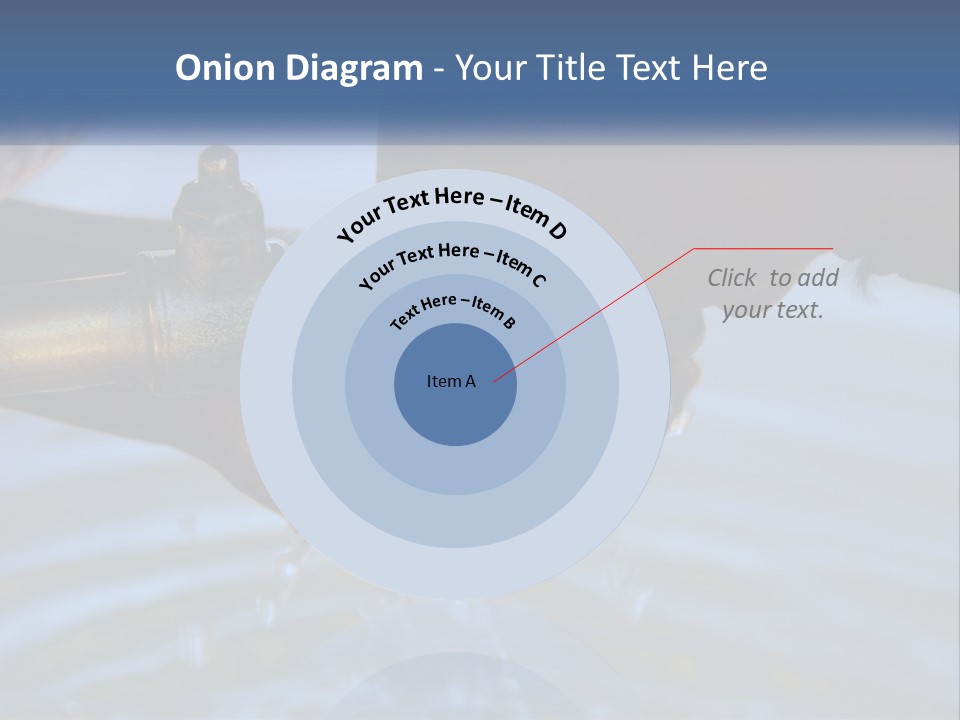 A Person Holding A Water Faucet Over A Body Of Water PowerPoint Template