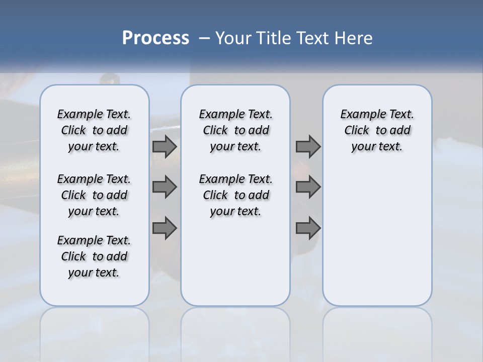 A Person Holding A Water Faucet Over A Body Of Water PowerPoint Template