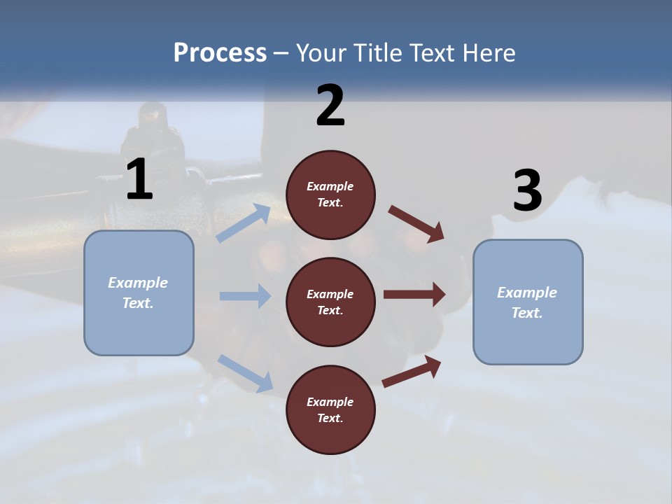 A Person Holding A Water Faucet Over A Body Of Water PowerPoint Template