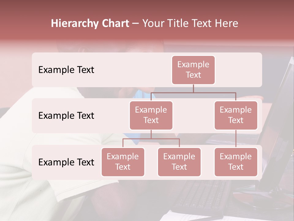 A Man And Woman Pointing At A Computer Screen PowerPoint Template