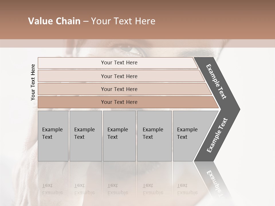 A Man Holding His Hand To His Face PowerPoint Template