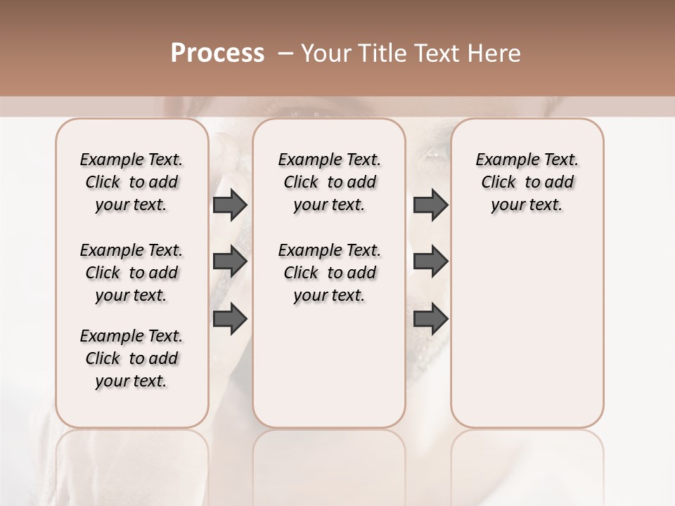 A Man Holding His Hand To His Face PowerPoint Template