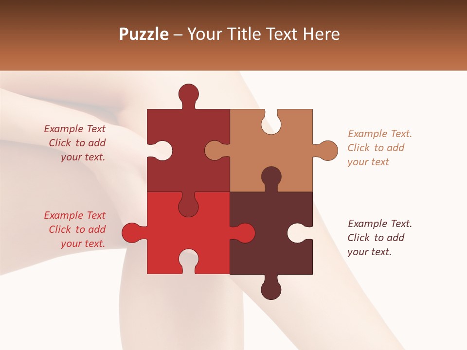 A Woman's Legs With A White Background PowerPoint Template