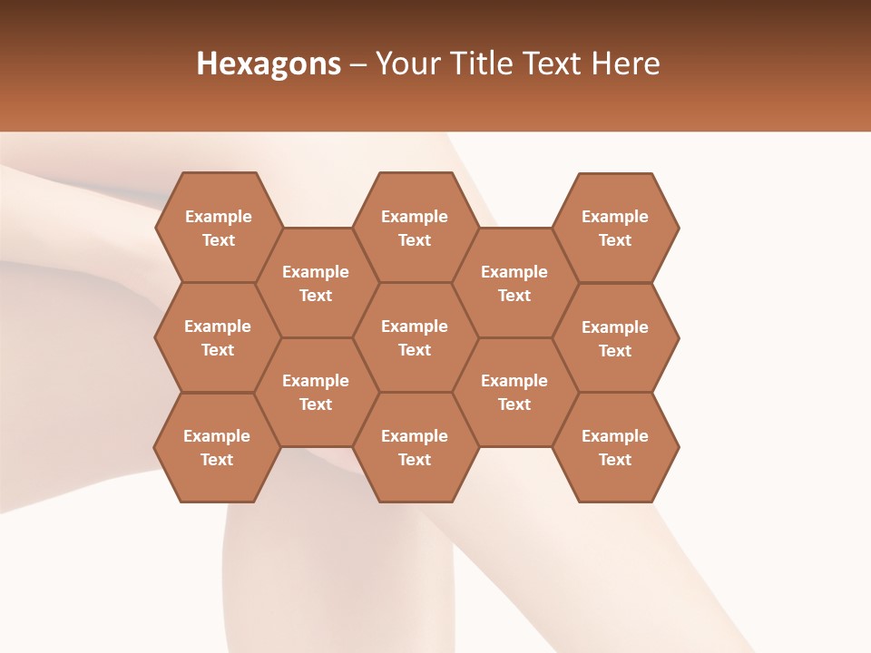 A Woman's Legs With A White Background PowerPoint Template