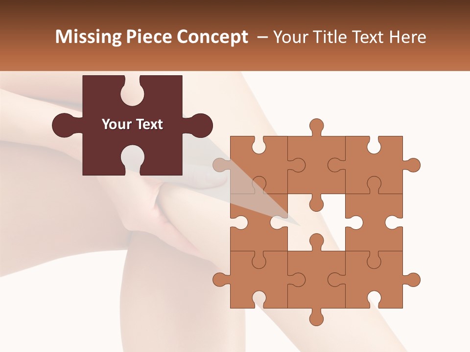 A Woman's Legs With A White Background PowerPoint Template