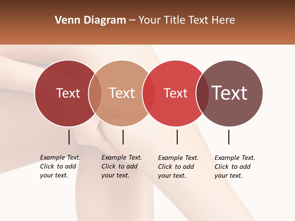 A Woman's Legs With A White Background PowerPoint Template
