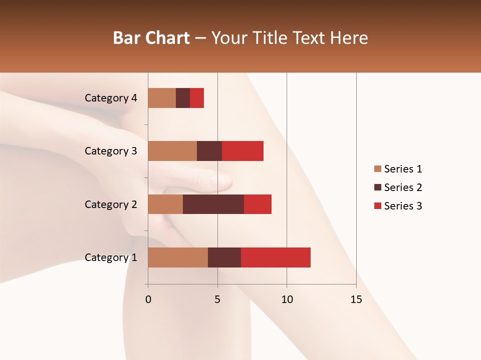 A Woman's Legs With A White Background PowerPoint Template