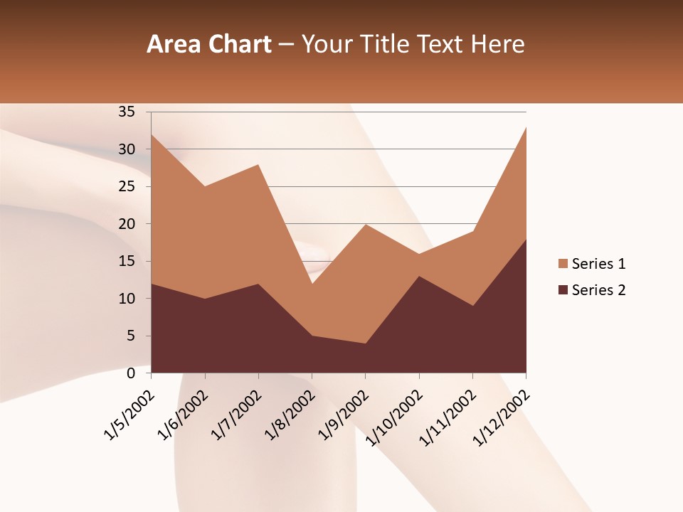 A Woman's Legs With A White Background PowerPoint Template