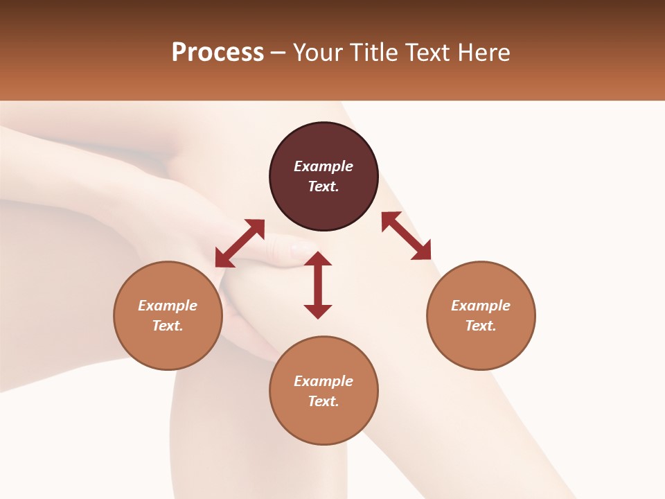 A Woman's Legs With A White Background PowerPoint Template