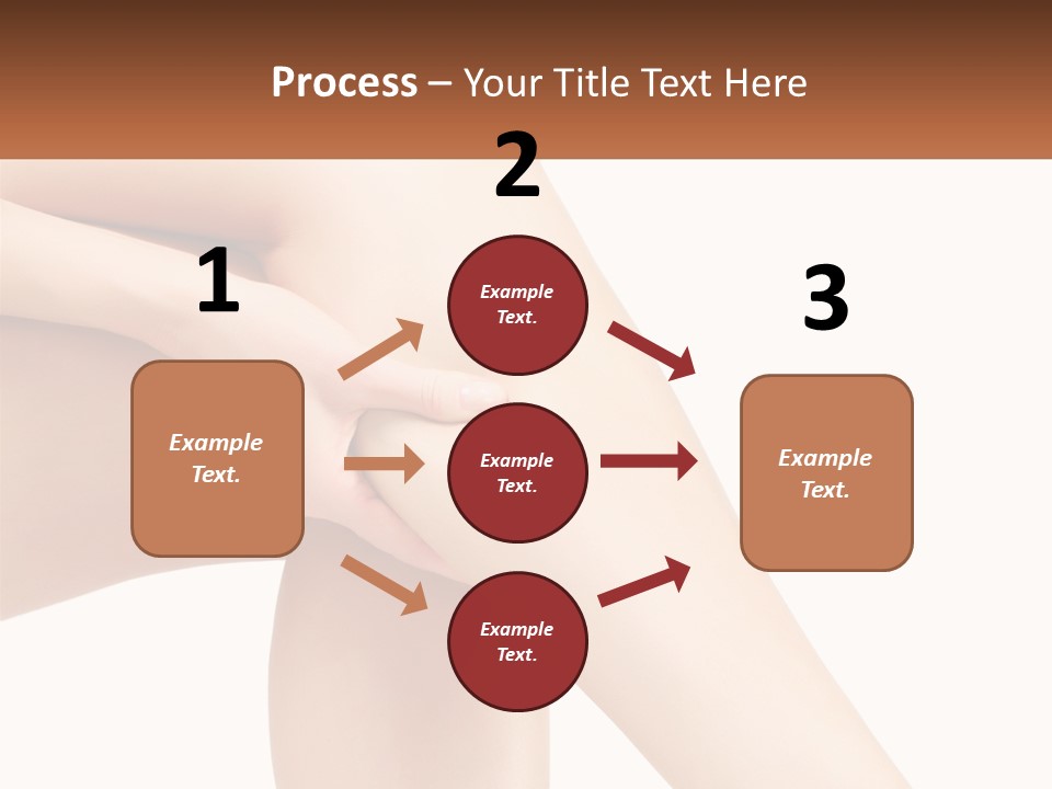 A Woman's Legs With A White Background PowerPoint Template