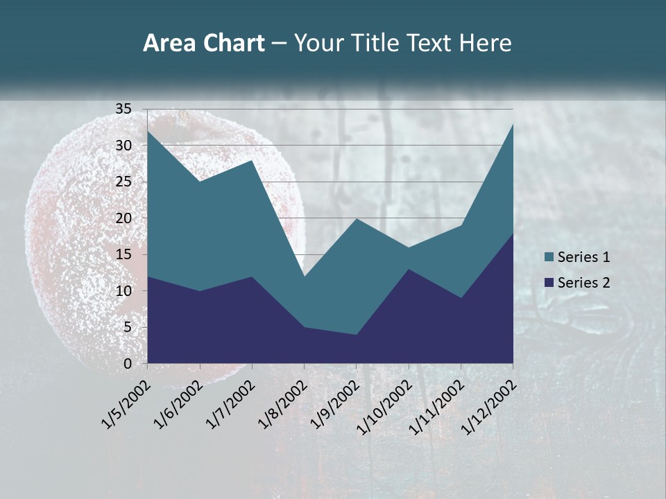 A Red Apple With A Star On It Sitting On A Wooden Table PowerPoint Template