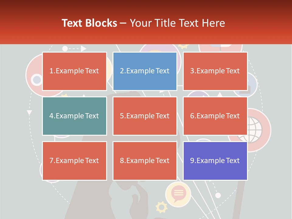 A Silhouette Of A Person Using A Laptop Computer PowerPoint Template