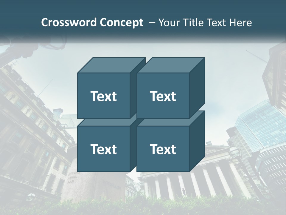 A Statue Of A Man On A Horse In A City PowerPoint Template