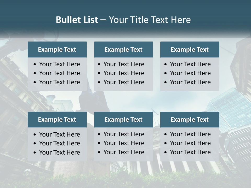 A Statue Of A Man On A Horse In A City PowerPoint Template