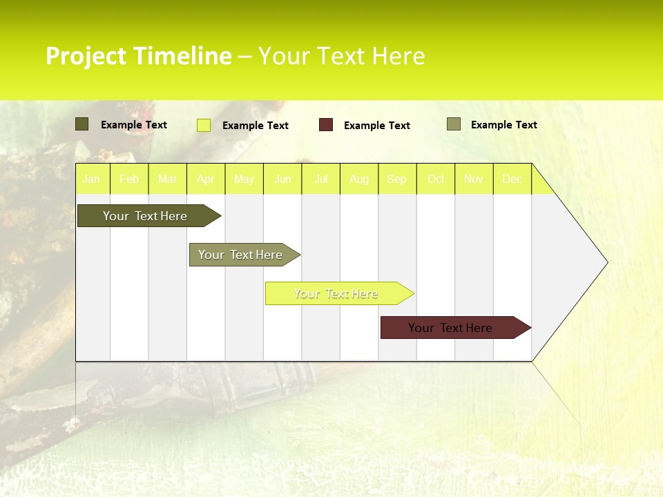 A Group Of Paint Brushes Sitting On Top Of A Table PowerPoint Template