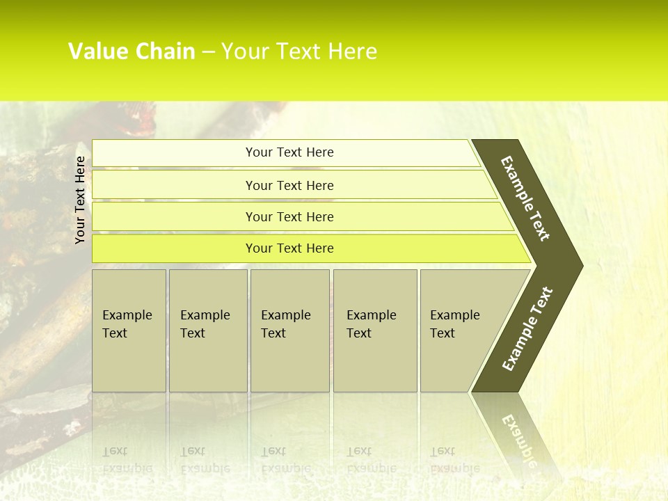 A Group Of Paint Brushes Sitting On Top Of A Table PowerPoint Template