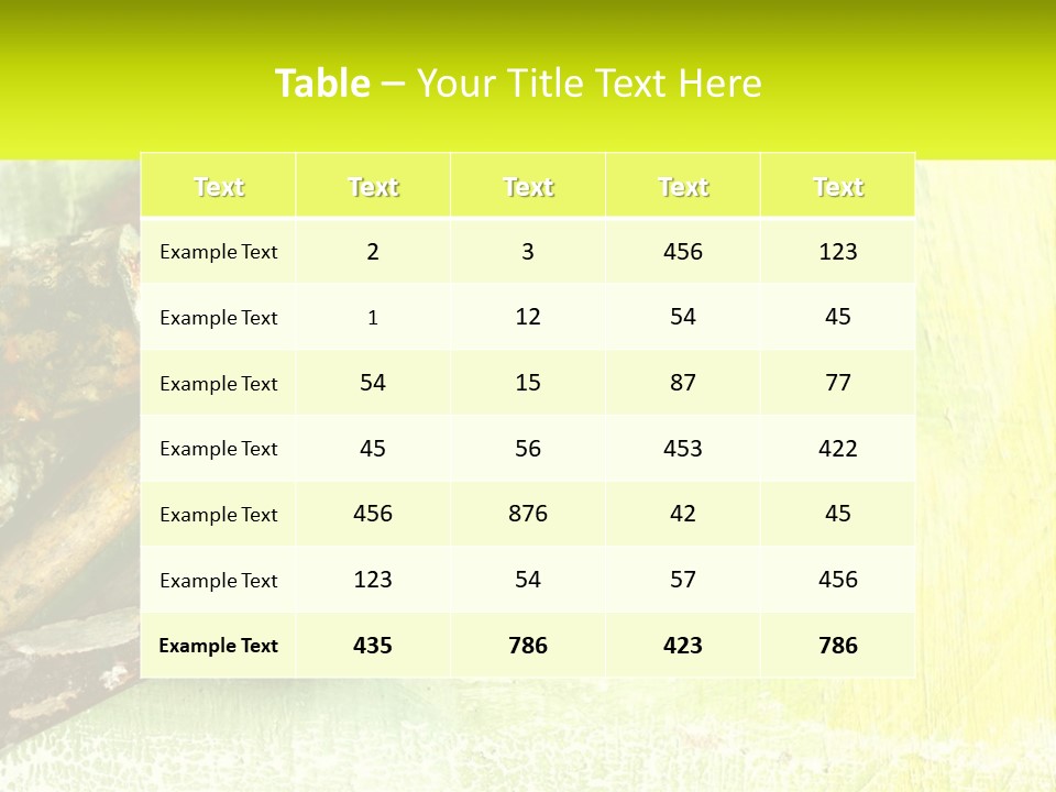 A Group Of Paint Brushes Sitting On Top Of A Table PowerPoint Template