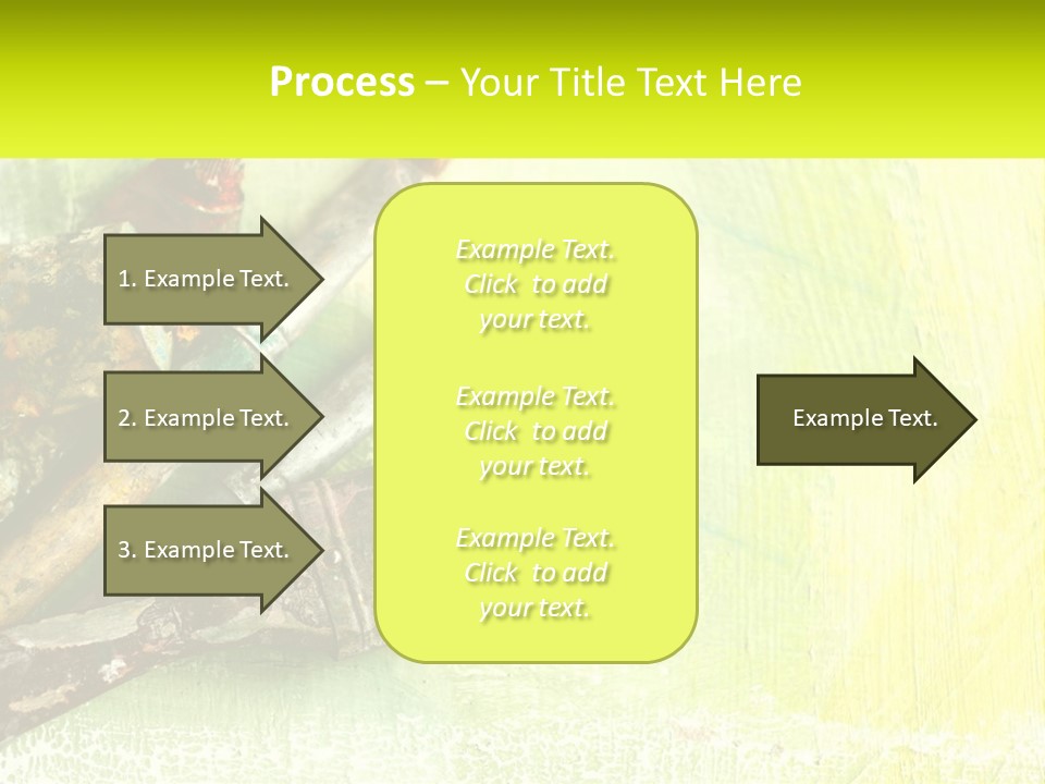 A Group Of Paint Brushes Sitting On Top Of A Table PowerPoint Template