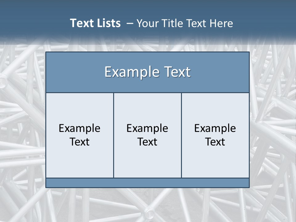A Large Group Of White Pipes Are Stacked Together PowerPoint Template