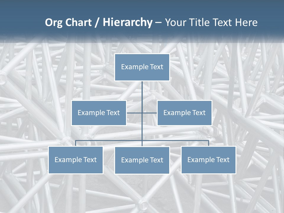 A Large Group Of White Pipes Are Stacked Together PowerPoint Template