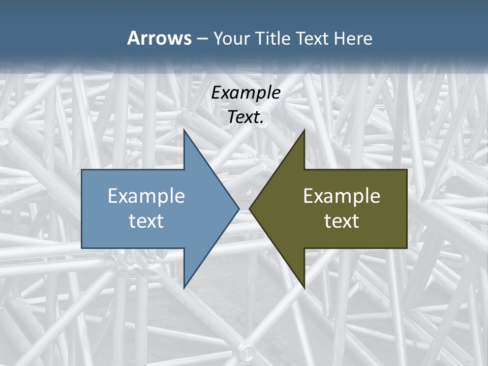 A Large Group Of White Pipes Are Stacked Together PowerPoint Template