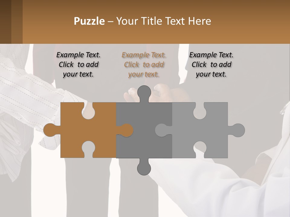 A Group Of People Holding Hands In A Circle PowerPoint Template