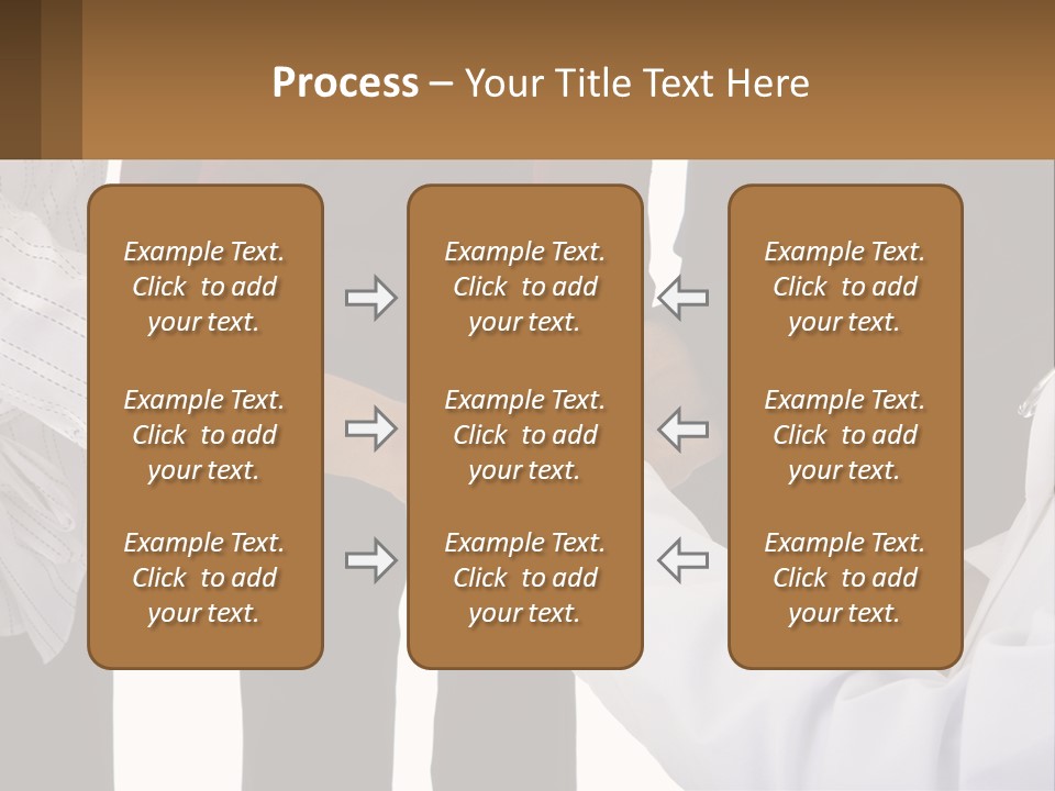 A Group Of People Holding Hands In A Circle PowerPoint Template