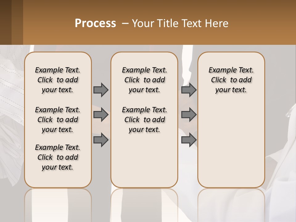 A Group Of People Holding Hands In A Circle PowerPoint Template