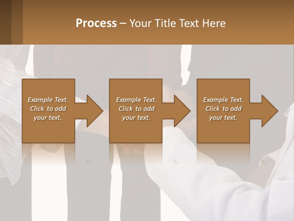 A Group Of People Holding Hands In A Circle PowerPoint Template