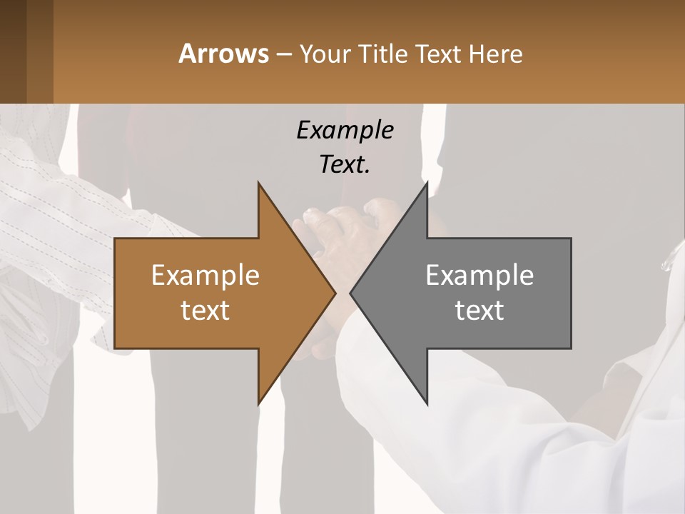 A Group Of People Holding Hands In A Circle PowerPoint Template