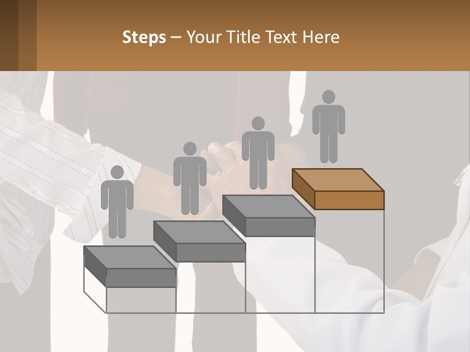 A Group Of People Holding Hands In A Circle PowerPoint Template