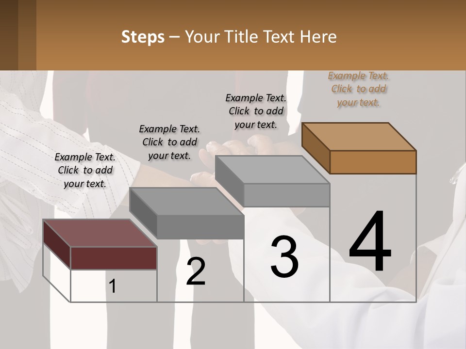 A Group Of People Holding Hands In A Circle PowerPoint Template