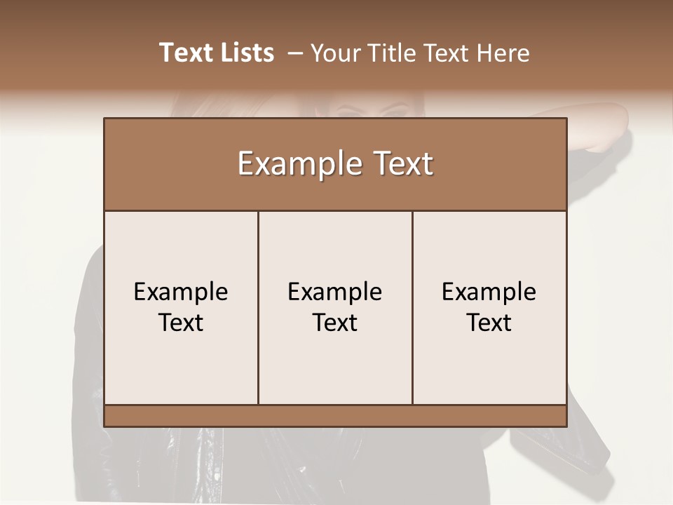 Two Beautiful Young Women Standing Next To Each Other PowerPoint Template