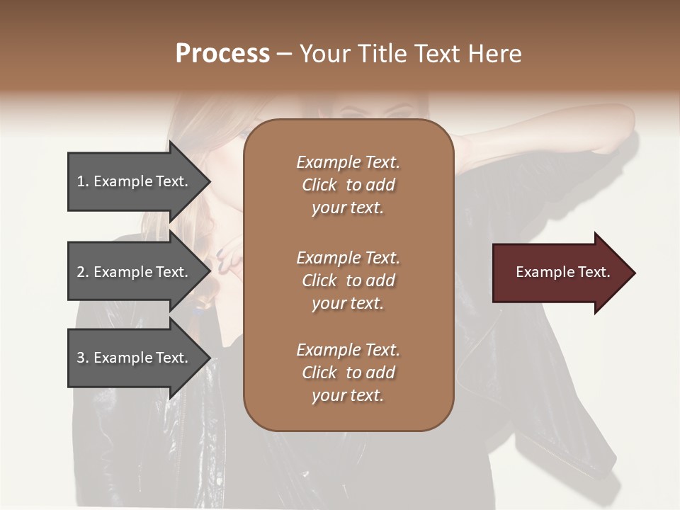 Two Beautiful Young Women Standing Next To Each Other PowerPoint Template