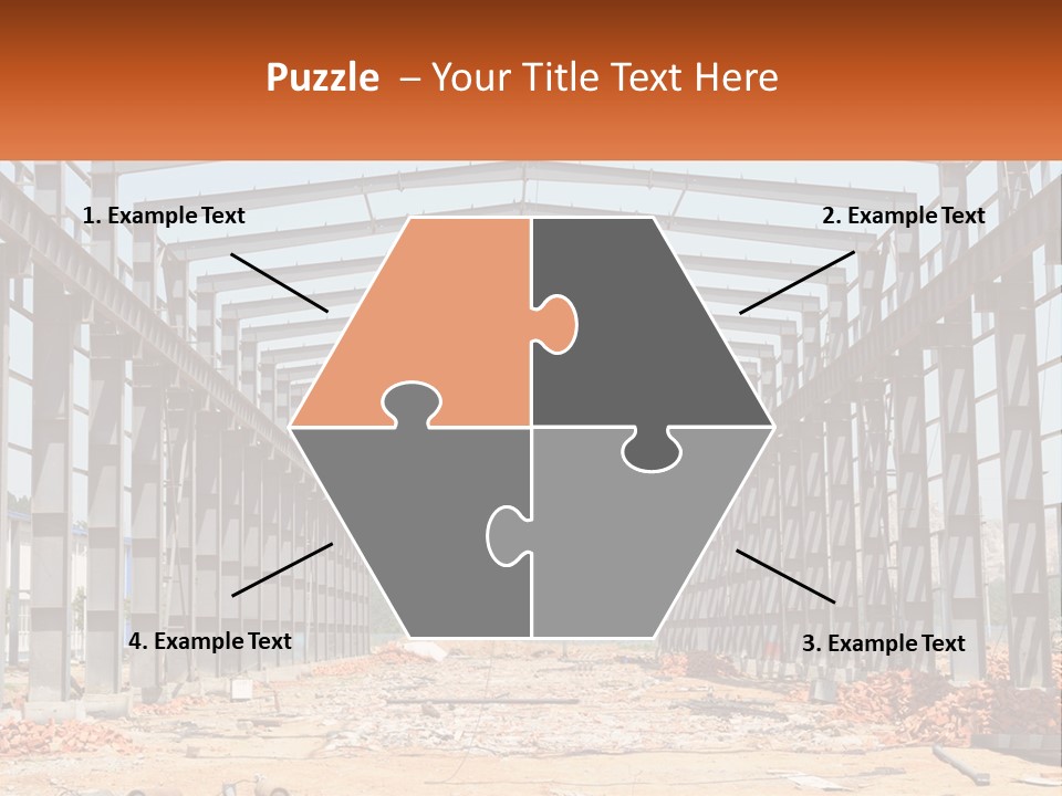 A Picture Of A Building With A Name Of Presentation PowerPoint Template