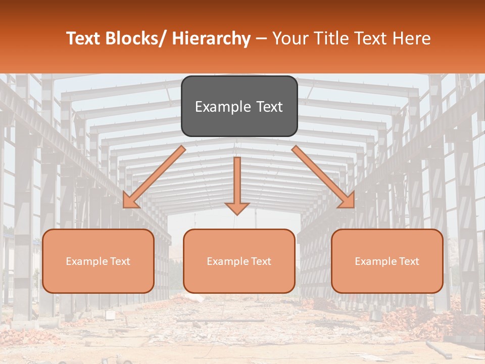 A Picture Of A Building With A Name Of Presentation PowerPoint Template