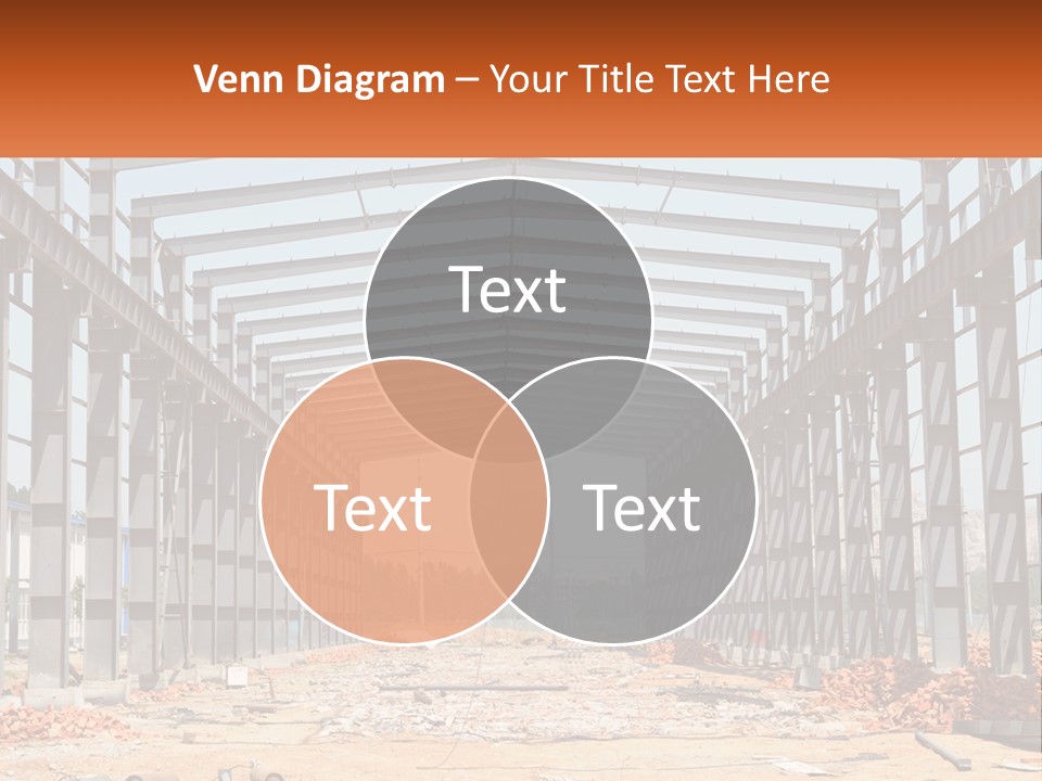 A Picture Of A Building With A Name Of Presentation PowerPoint Template