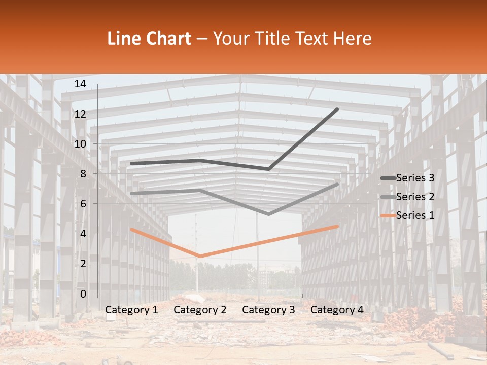 A Picture Of A Building With A Name Of Presentation PowerPoint Template