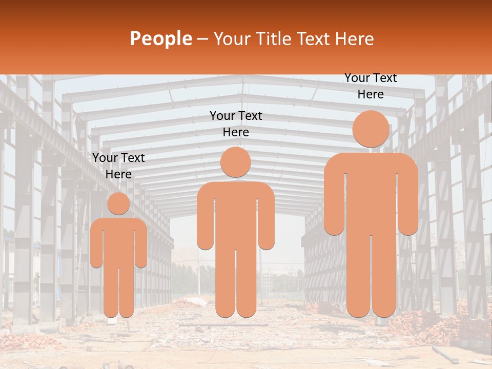 A Picture Of A Building With A Name Of Presentation PowerPoint Template