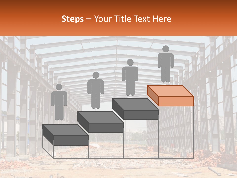 A Picture Of A Building With A Name Of Presentation PowerPoint Template