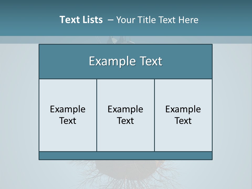A Small Island With A Bunch Of Boxes On Top Of It PowerPoint Template