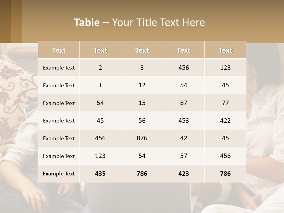 A Group Of People Sitting On A Couch Together PowerPoint Template