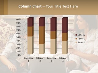 A Group Of People Sitting On A Couch Together PowerPoint Template