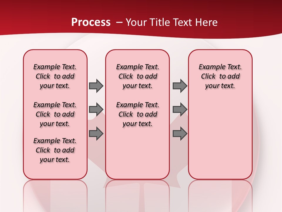 A Button With A Canadian Flag On It PowerPoint Template